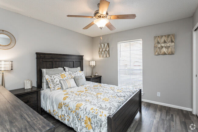 2BR, 1BA - 868SF Bedroom - The Mila Apartments