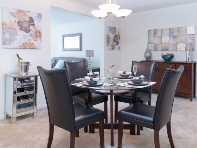 Dining Room - Colonial Village Apartments