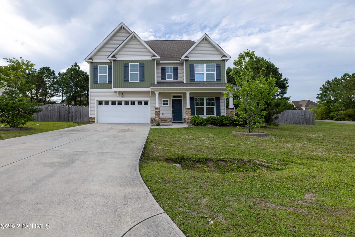 317 Plymouth Ln, Holly Ridge, NC 28445 House Rental in Holly Ridge