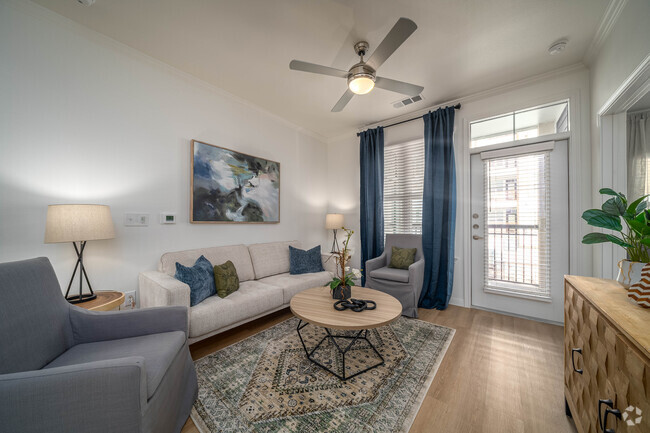 2BR, 2BA - 1,029SF - Caroline Lofts