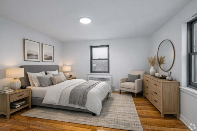 1BR, 1BA - Bedroom - Virtually Staged - Maybrook Garden Apartments