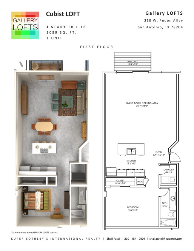 Floorplan - Gallery Lofts