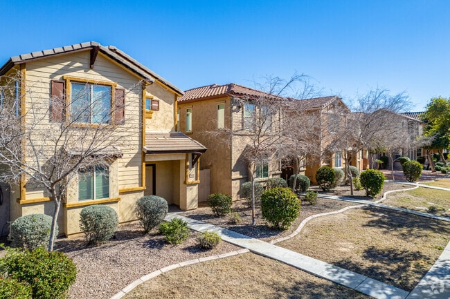Tolleson Meadows homes consist of multi-story condos.