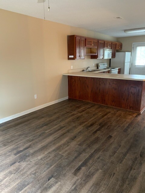 Lr/kitchen area - 209 Springfield Cir