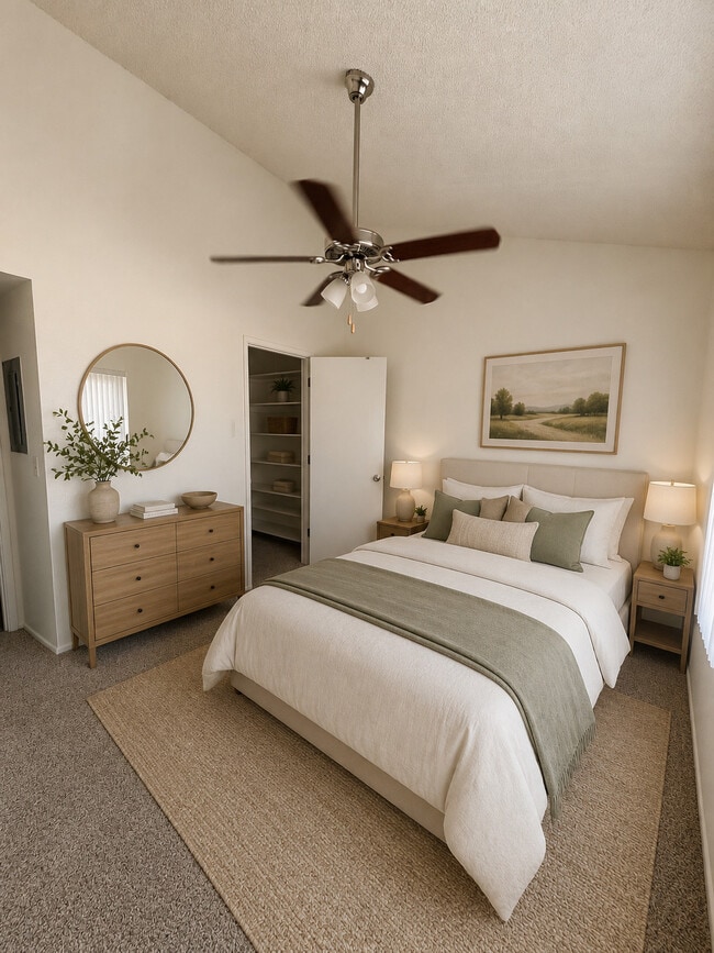 1BR Bedroom - Fountain Place