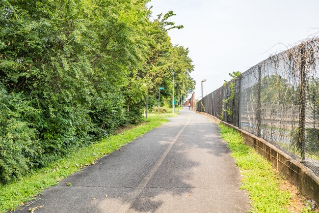 Pedal through Waverly Hills along the serene Curtis Bike Trail.