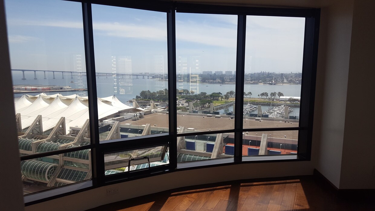 east view - 100 W Harbor Dr