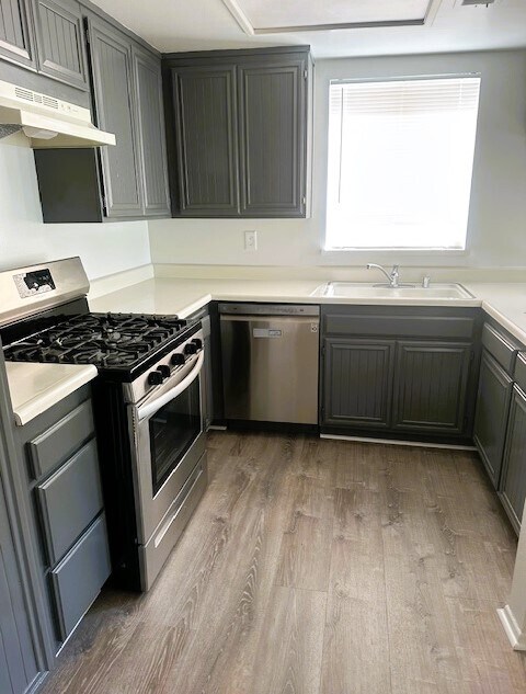 Kitchen with New Flooring - 20321 Rue Crevier