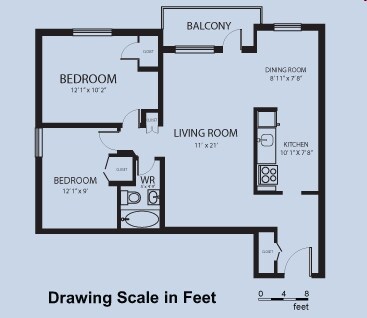 2HAB/1BA - Victoria Park