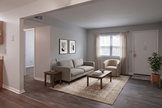 Living Room (Virtually Staged) - Pine Forest Apartments