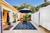 Private, gated patio entrance - 2015 Bacon St