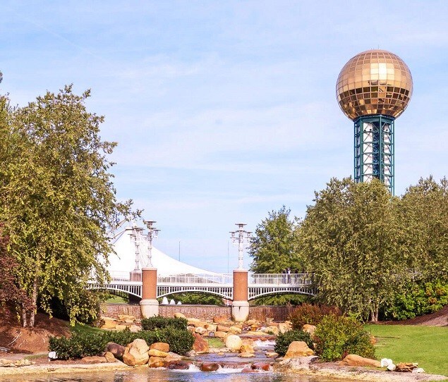 The Sunsphere at World's Fair Park