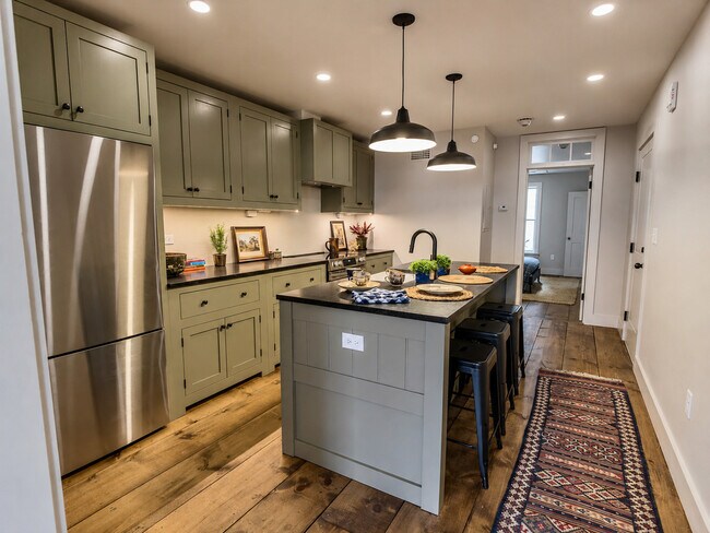 Cocina a medida con isla - The Granite Building