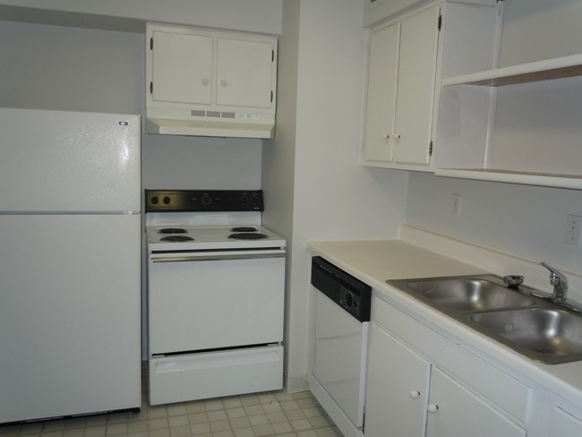 Cocina completamente equipada - Apple Creek Station Apartments