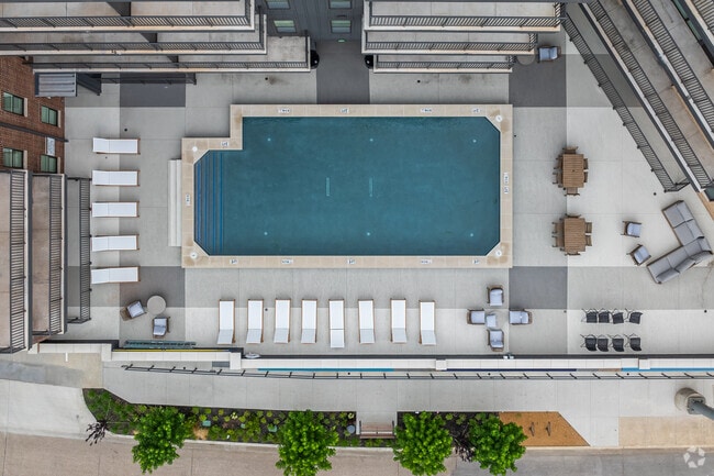 Elevated Luxury Pool Deck and Lounge - Zang Flats