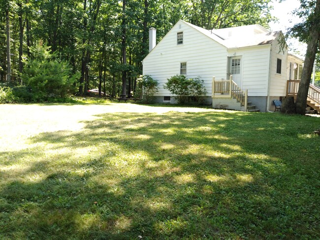 Outside kitchen side yard - 15 Hawley Wood Rd