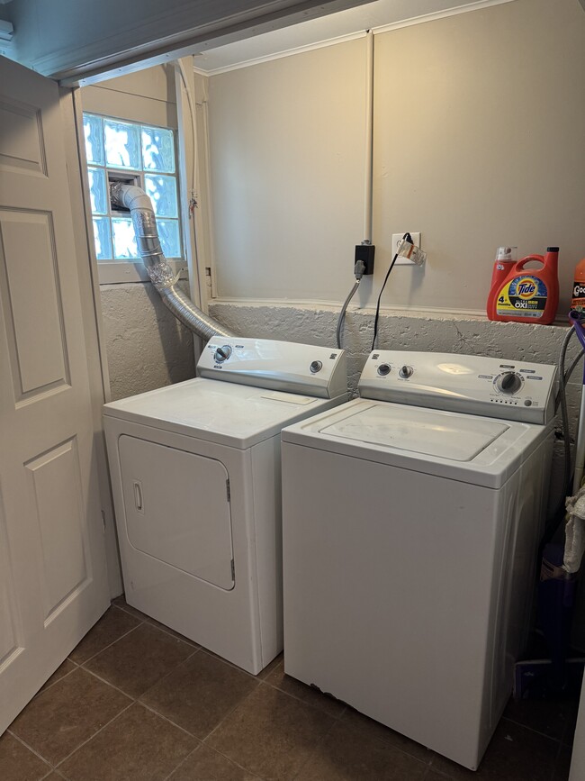 Laundry room washer dryer beside kitchen - 2808 Banksville Ave