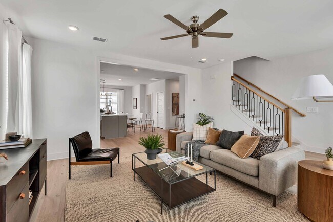 Ventiladores de techo de diseño - The Aria Townhomes