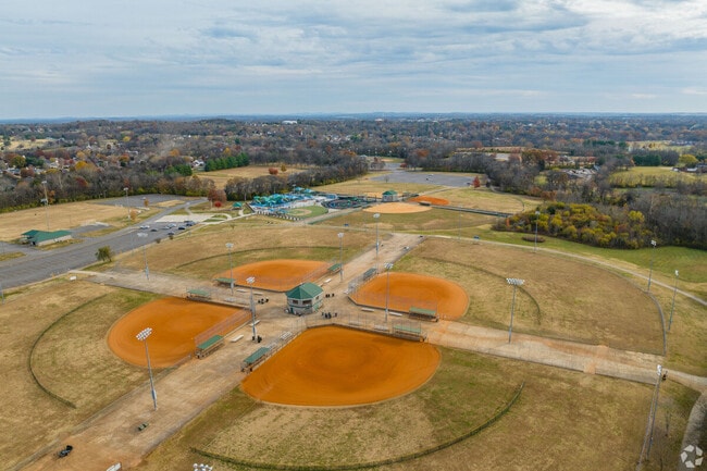 Municipal Park in Gallatin, TN, is a popular spot for baseball games.