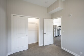 1BR, 1BA - 550SF - Bedroom/Closet - The Bradford