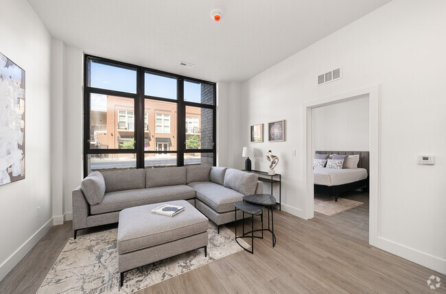 1BR, 1BA - Mercer/655 SF - Living Room - Tempo East Village