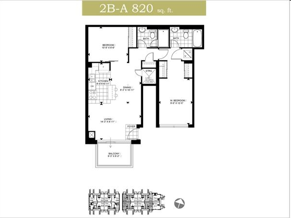 2BR/2BA - Mona Lisa Residences
