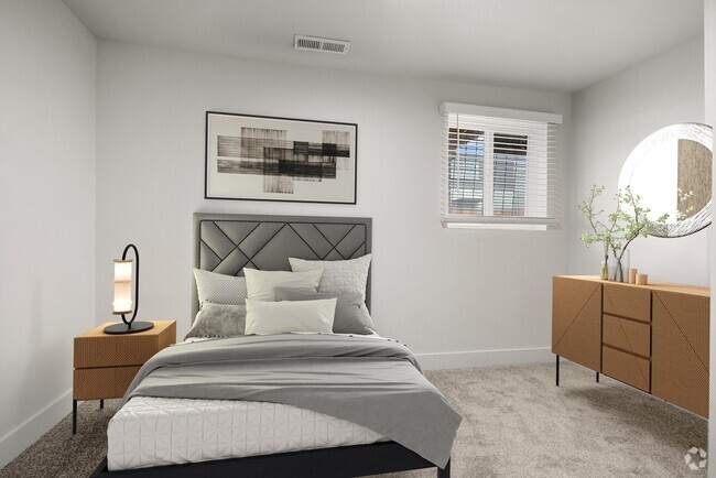 Bedroom - Station Five Townhomes