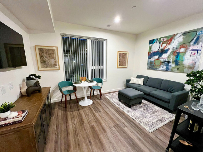 One Bed - Living Room - Prescott Station