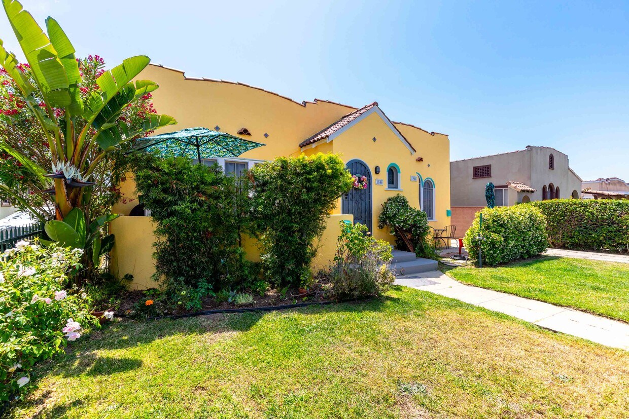 Front Bldg,house behind the gate - 1950 S Palm Grove Ave