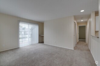 2BR, 1BA - 870SF - Living Room - Westbury Apartments