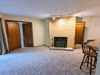 Living room and fireplace - 2960 Shadow Creek Dr