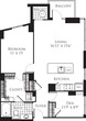 1 Bedroom with Den 1012