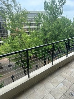 402 Main Street balcony view - NOMA Flats