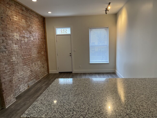 View from kitchen to living room - 518 25th St