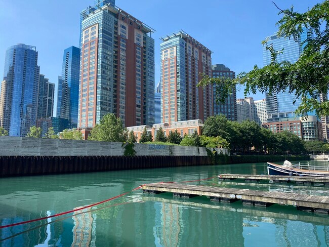 East Tower is closer to the lake - 445 E North Water St