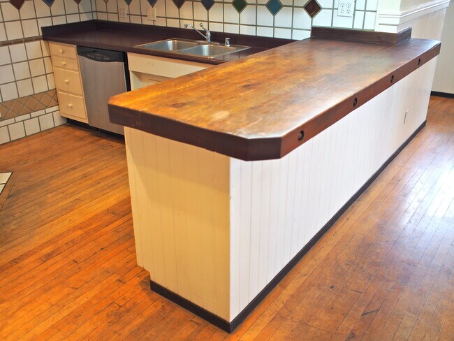 butcher block counter - 57 Gilbert St