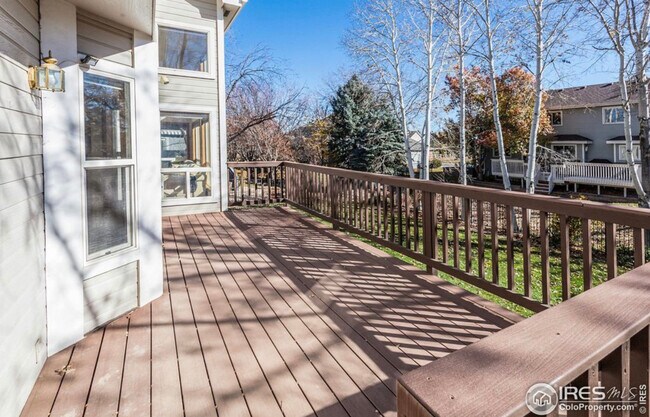 Back patio - 3551 Gold Hill Dr
