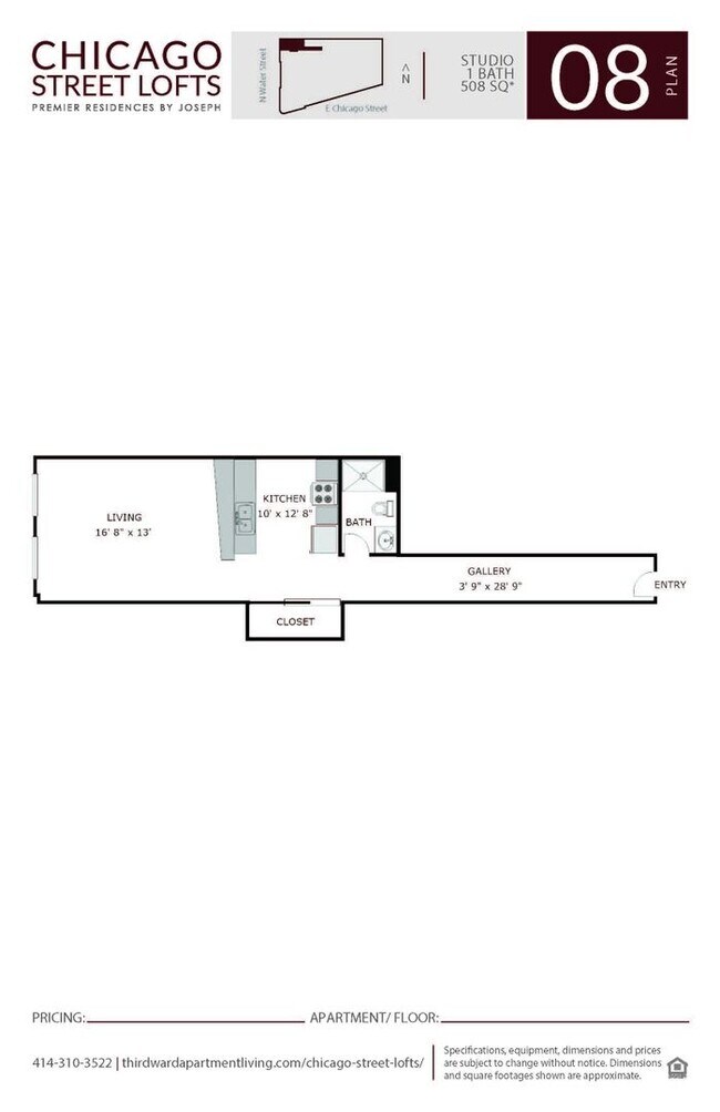 Foto del interior - Chicago Street Lofts