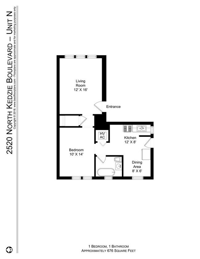 Photo - 2520 N Kedzie Blvd Apartment