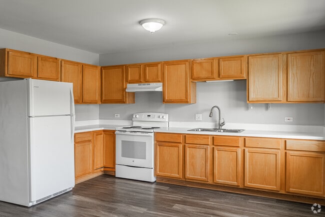 1 dormitorio, 1 baño - 696 pies cuadrados - Cocina - Grace View Apartments