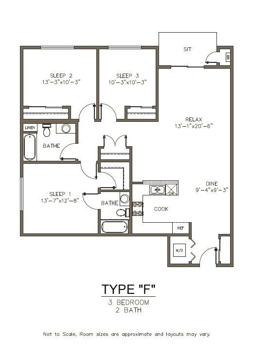 Foto del edificio - Unit Type F | 3 Bedroom | 2 Bathroom