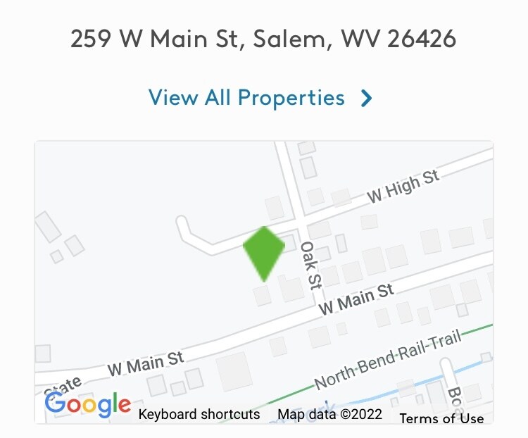 259 W Main St, Salem, WV 26426 House Rental in Salem, WV