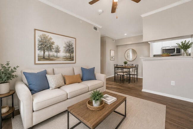 A1_615sf - Living Room - Stoneleigh on Cartwright