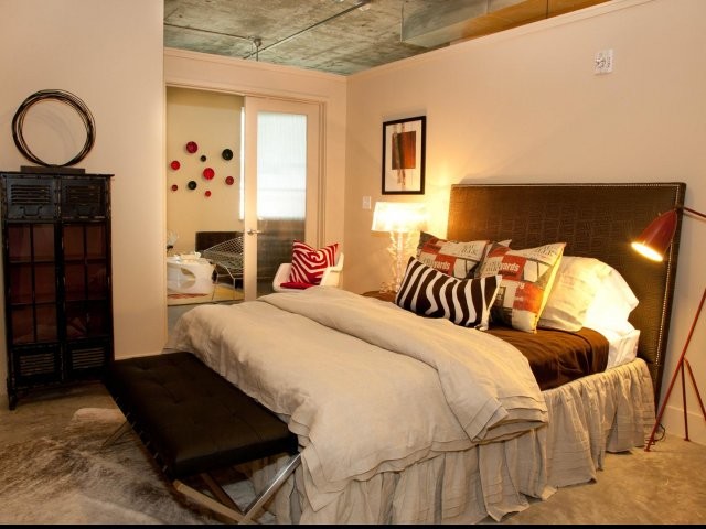 Loft Inspired Bedrooms - Blue Plate Artist Lofts