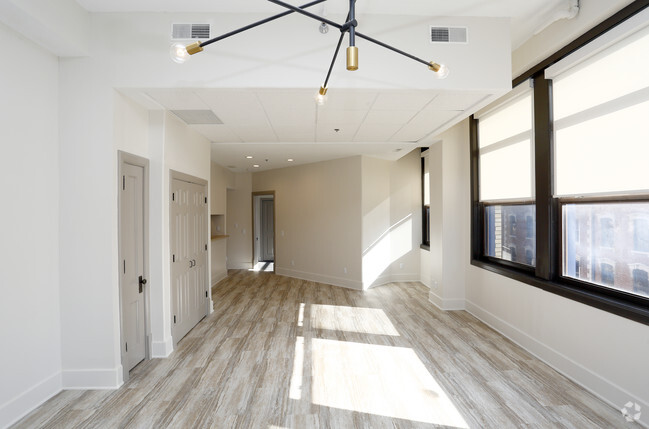 Living Room/1BR, 1BA - Schultz Lofts