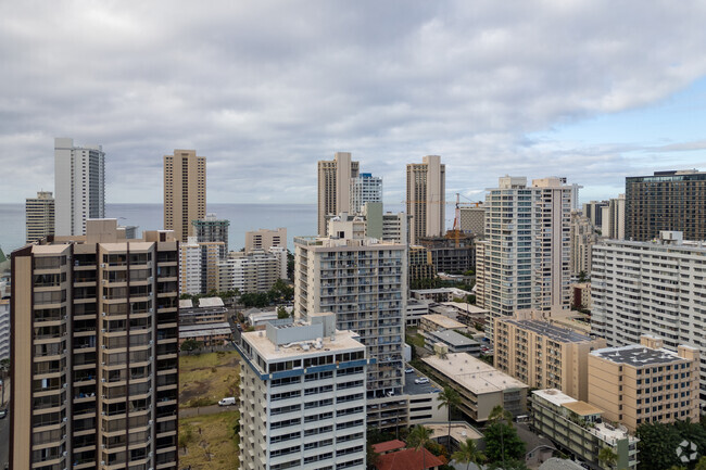 Aerial Photo - Waikiki Lanais