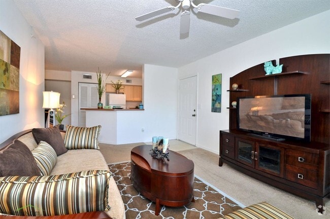 Sala de estar - Carolina Club Apartments