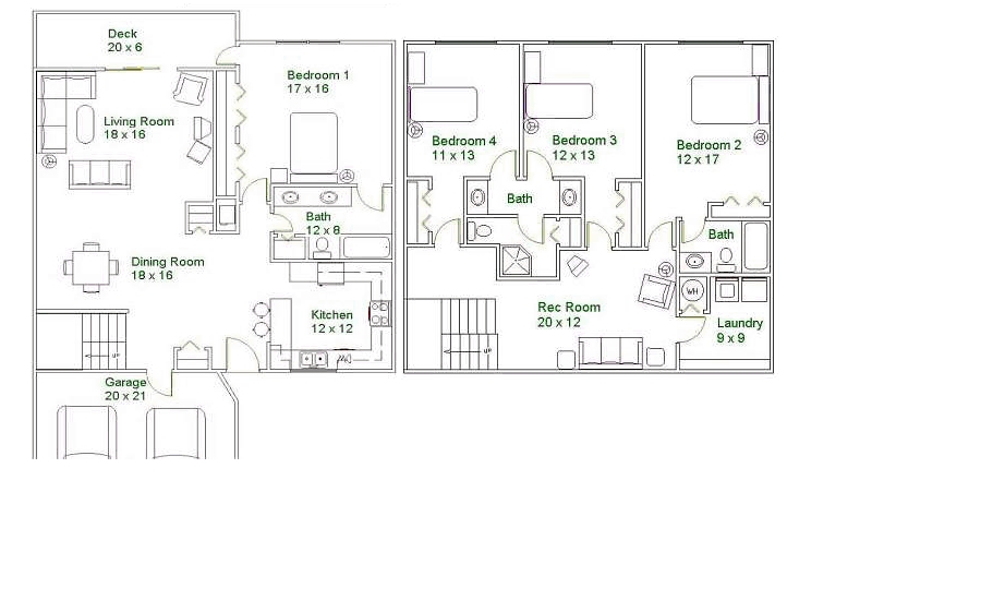 4HAB/3HAB - Mason Townhouse Suites