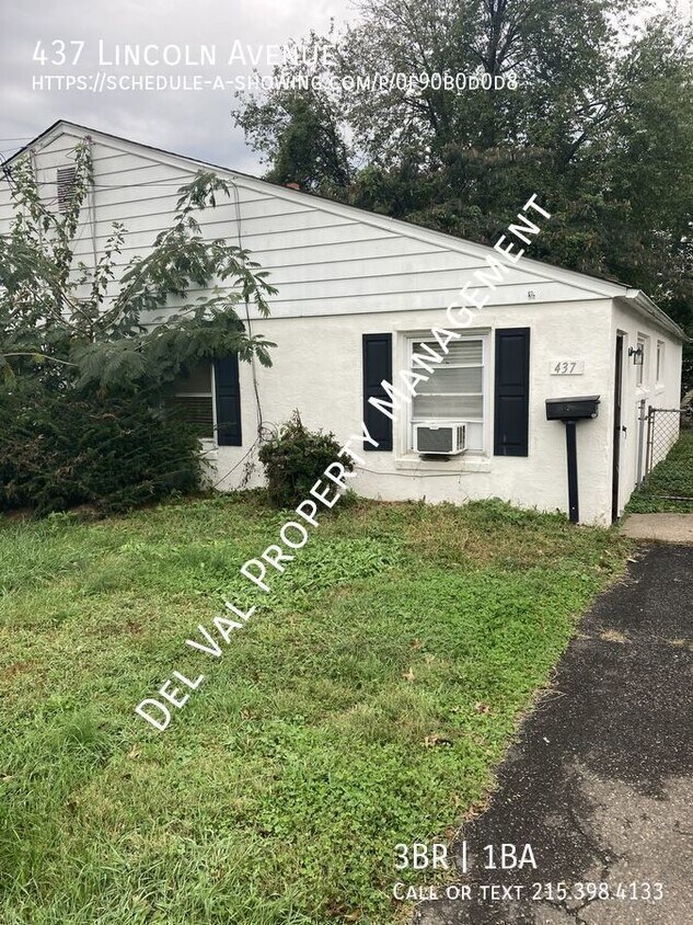 437 Lincoln Ave, Hatboro, PA 19040 House Rental in Hatboro, PA