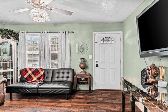 Living Room, Facing Futon & Main Entrance - 238 Evans St